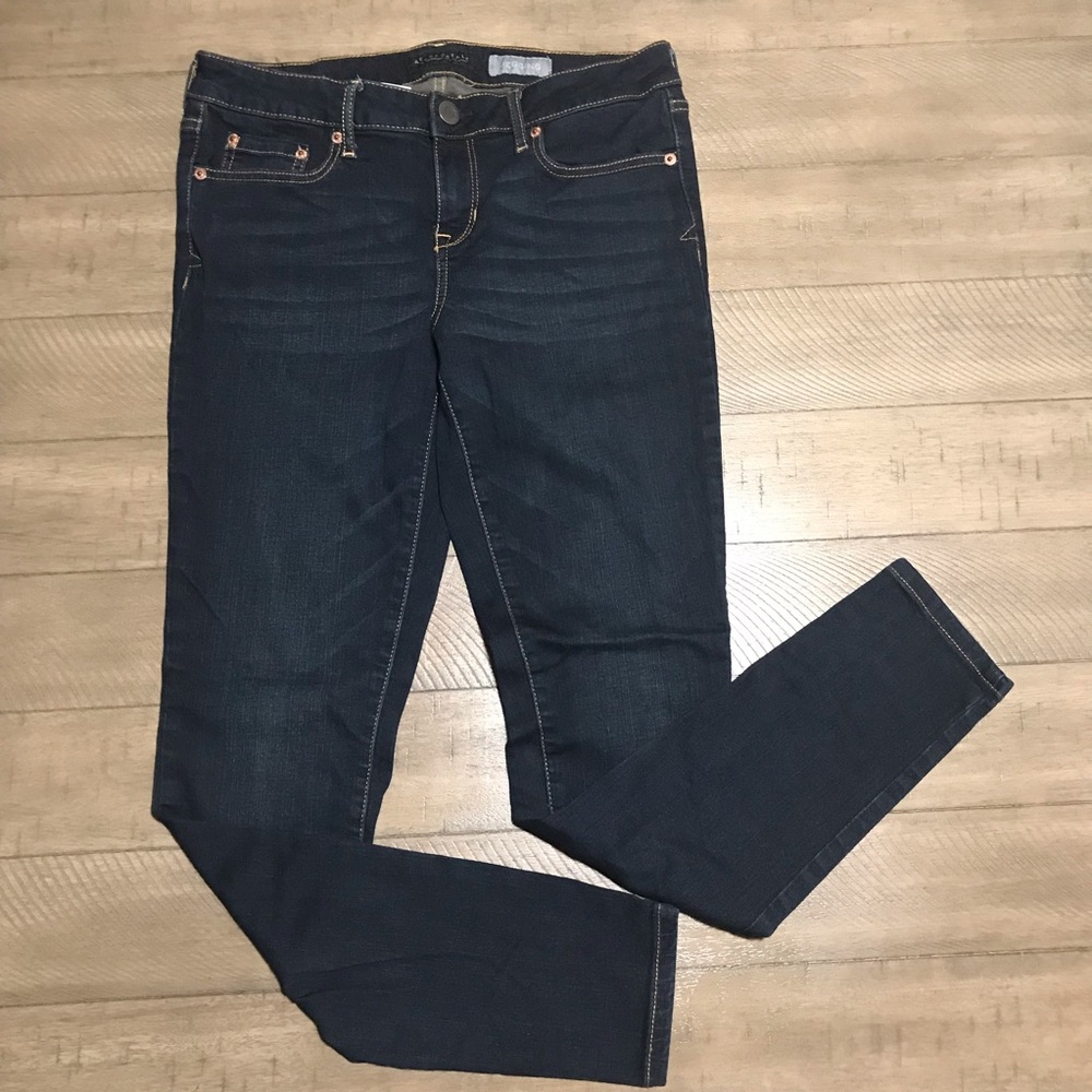 Aeropostale dark wash jegging Sz 10 Long